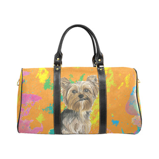 Yorkshire Terrier Water Colour No.2 New Waterproof Travel Bag/Small - TeeAmazing