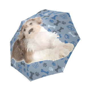 Schnoodle Dog Foldable Umbrella - TeeAmazing