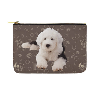 Old English Sheepdog Dog Carry-All Pouch 12.5x8.5 - TeeAmazing