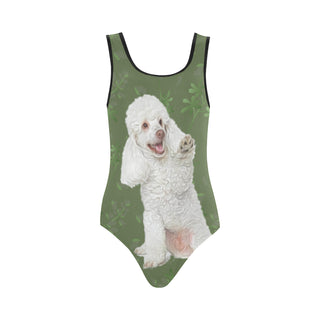 Poodle Lover Vest One Piece Swimsuit - TeeAmazing