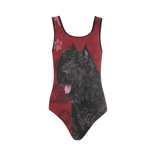 Bouviers Dog Vest One Piece Swimsuit - TeeAmazing