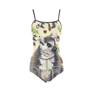 Lemur Strap Swimsuit - TeeAmazing