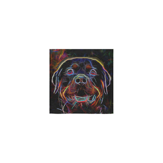 Rottweiler Glow Design 1 Square Towel 13x13 - TeeAmazing