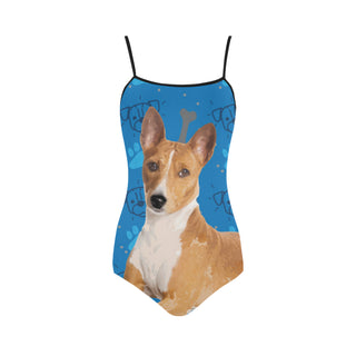 Basenji Dog Strap Swimsuit - TeeAmazing