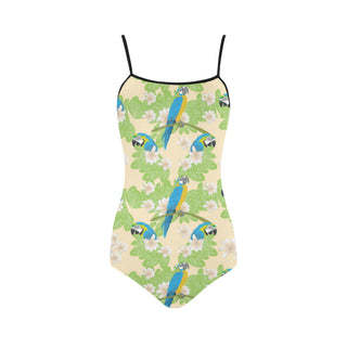 Macaws Strap Swimsuit - TeeAmazing