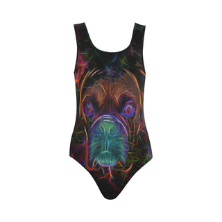 Boxer Glow Design 2 Vest One Piece Swimsuit - TeeAmazing