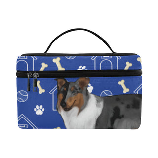 Collie Dog Cosmetic Bag/Large - TeeAmazing