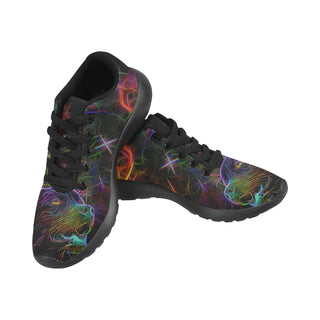 Lab Glow Design 2 Black Sneakers for Men - TeeAmazing
