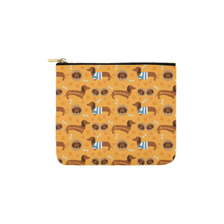 Dachshund Pattern Carry-All Pouch 6x5 - TeeAmazing