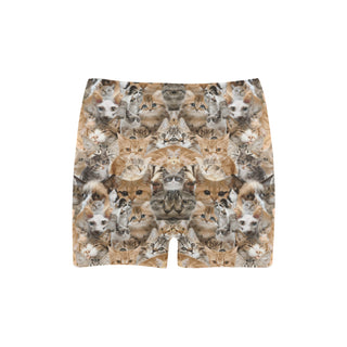 Cat Briseis Skinny Shorts - TeeAmazing