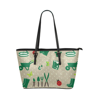 Gardening Leather Tote Bag/Small - TeeAmazing