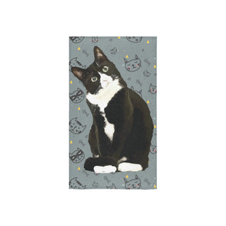 Tuxedo Cat Custom Towel 16"x28" - TeeAmazing