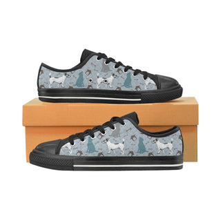 Mongrel Black Low Top Canvas Shoes for Kid - TeeAmazing