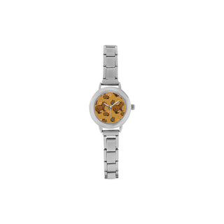 Capybara Pattern Women's Italian Charm Watch - TeeAmazing