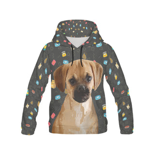 Puggle Dog All Over Print Hoodie for Men - TeeAmazing