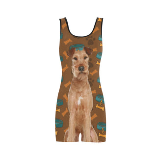 Irish Terrier Dog Classic One Piece Swimwear - TeeAmazing