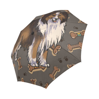 Shetland Sheepdog Dog Auto-Foldable Umbrella - TeeAmazing