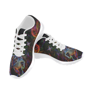 Great Dane Glow Design 1 White Sneakers Size 13-15 for Men - TeeAmazing