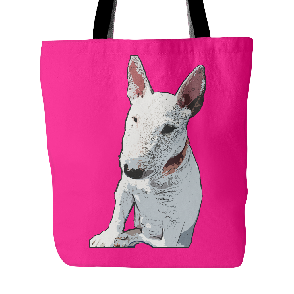 Bull Terrier Dog Tote Bags - Bull Terrier Bags - TeeAmazing