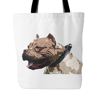 Pitbull Dog Tote Bags - Pitbull Bags - TeeAmazing