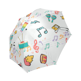 Cute Music Foldable Umbrella - TeeAmazing