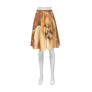 Pomeranian Dog Athena Women's Short Skirt - TeeAmazing