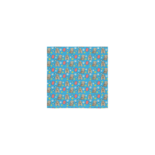 Bloodhound Pattern Square Towel 13x13 - TeeAmazing