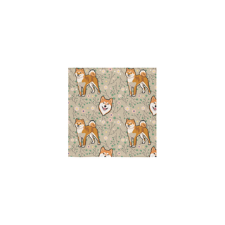 Akita Flower Square Towel 13“x13” - TeeAmazing