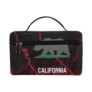 California Cosmetic Bag/Large - TeeAmazing