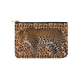 Leopard Carry-All Pouch 9.5x6 - TeeAmazing