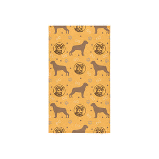 Rottweiler Pattern Custom Towel 16"x28" - TeeAmazing