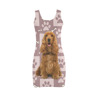 American Cocker Spaniel Medea Vest Dress - TeeAmazing