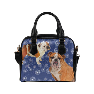 English Bulldog Lover Shoulder Handbag - TeeAmazing
