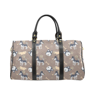 Siberian Husky Pattern New Waterproof Travel Bag/Small - TeeAmazing