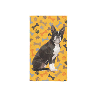 Boston Terrier Custom Towel 16"x28" - TeeAmazing