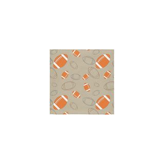 Rugby Pattern Square Towel 13x13 - TeeAmazing