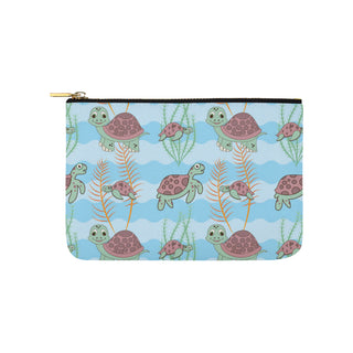 Turtle Carry-All Pouch 9.5x6 - TeeAmazing