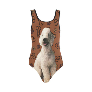 Bedlington Terrier Dog Vest One Piece Swimsuit - TeeAmazing