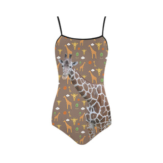 Giraffe Strap Swimsuit - TeeAmazing