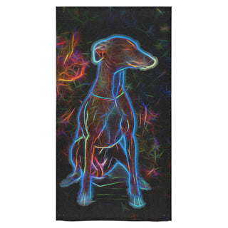 Italian Greyhound Glow Design 2 Bath Towel 30"x56" - TeeAmazing