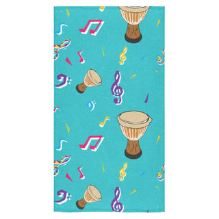 Percussion Pattern Bath Towel 30"x56" - TeeAmazing