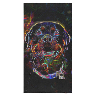 Rottweiler Glow Design 1 Bath Towel 30"x56" - TeeAmazing