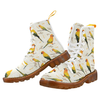 Conures White Boots For Men - TeeAmazing