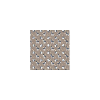 Siberian Husky Pattern Square Towel 13x13 - TeeAmazing