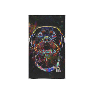 Rottweiler Glow Design 1 Custom Towel 16"x28" - TeeAmazing