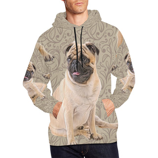 Pug Lover All Over Print Hoodie for Men - TeeAmazing