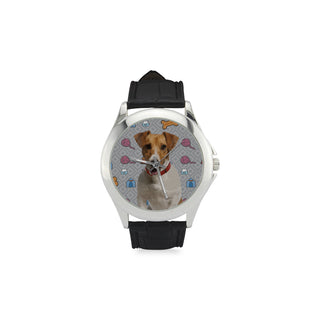 Jack Russell Terrier Women's Classic Leather Strap Watch - TeeAmazing