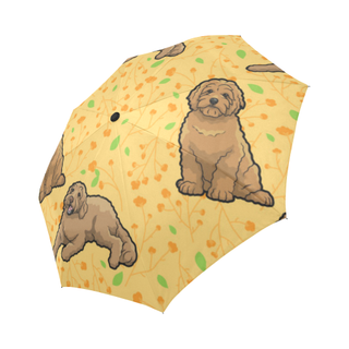 Australian Goldendoodle Flower Auto-Foldable Umbrella - TeeAmazing