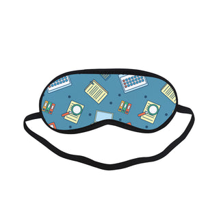 Bookkeeping Pattern Sleeping Mask - TeeAmazing