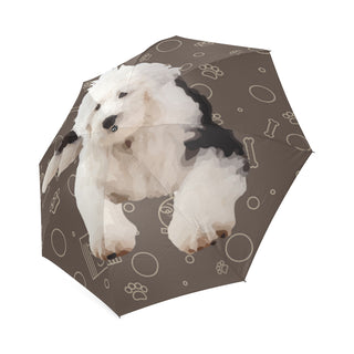 Old English Sheepdog Dog Foldable Umbrella - TeeAmazing